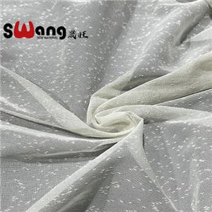 Flame retardant window screen curtain fabric