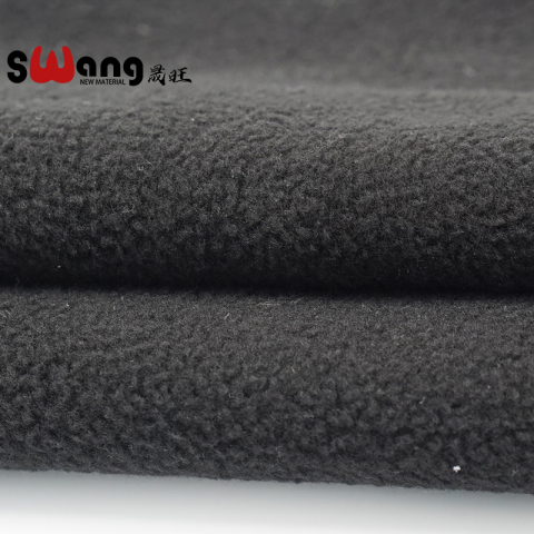 Four sided elastic composite fleece