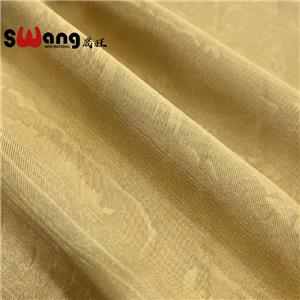 Embossed shading curtain fabric