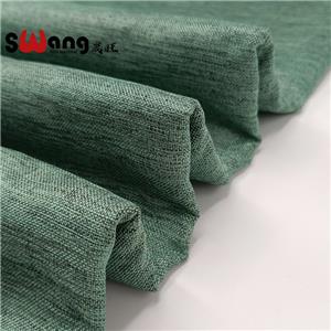 Flame retardant flax shading curtain fabric