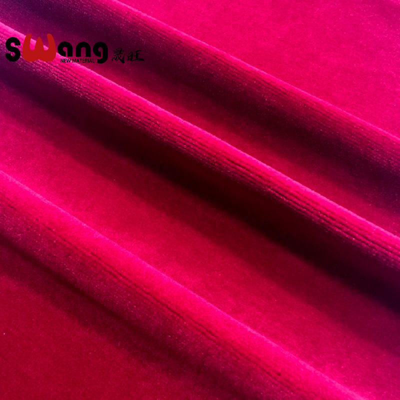 Flame retardant and antibacterial velvet