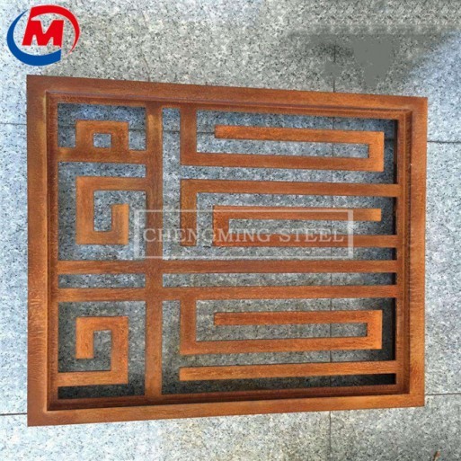 แผ่นเพลททนต่อสภาพอากาศ อ่อน คอร์เทน