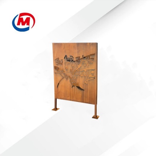 Placa de chapa de acero al carbono corten corrugado S275jr