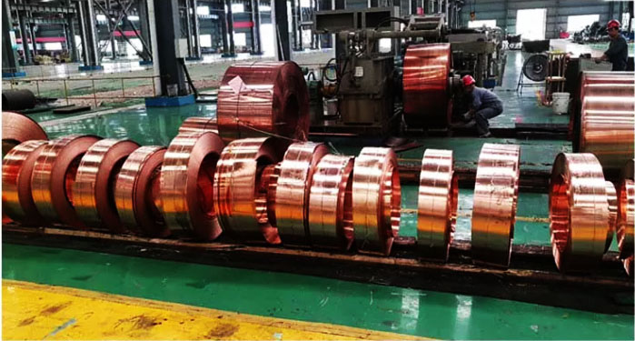 copper sheet coil