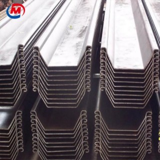 Estaca-prancha em forma de aço Q235 tipo Z Estaca-prancha em forma de aço Q235 tipo Z