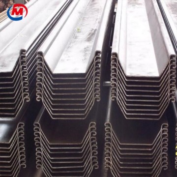 Estaca-prancha em forma de aço Q235 tipo Z Estaca-prancha em forma de aço Q235 tipo Z