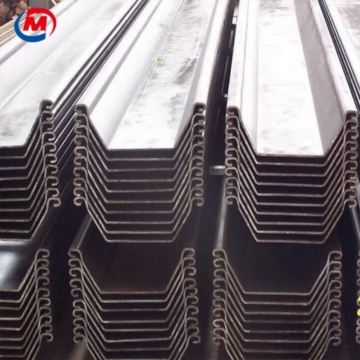 Estaca-prancha em forma de aço Q235 tipo Z Estaca-prancha em forma de aço Q235 tipo Z