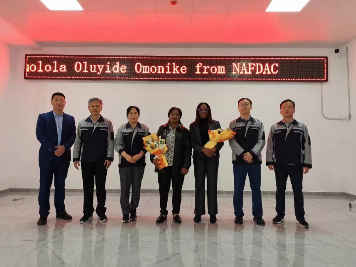 Warmly welcome Nigeria's expert（NADFC） come to Audit.