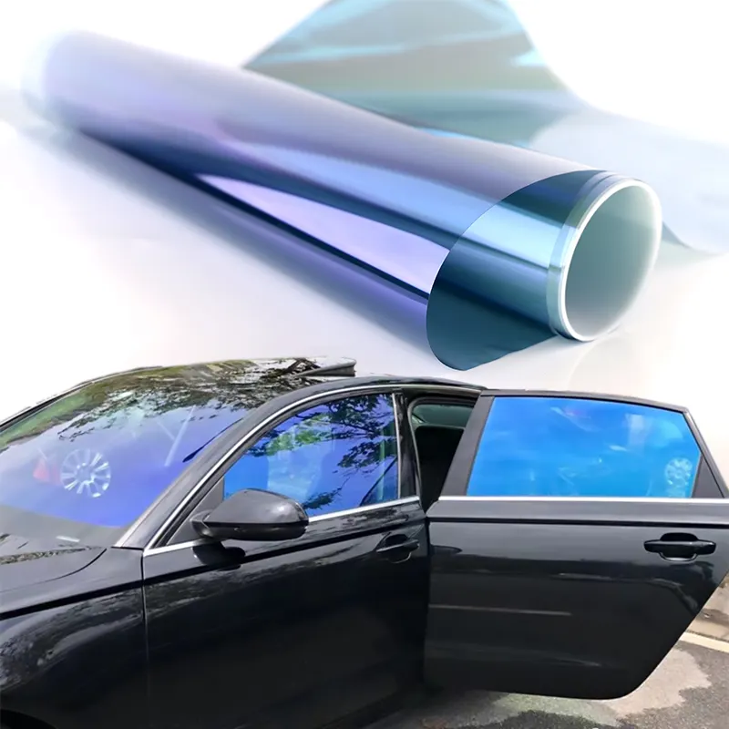 Ocean Blue Chameleon Blue Lover Purple Chameleon Window Tint Film