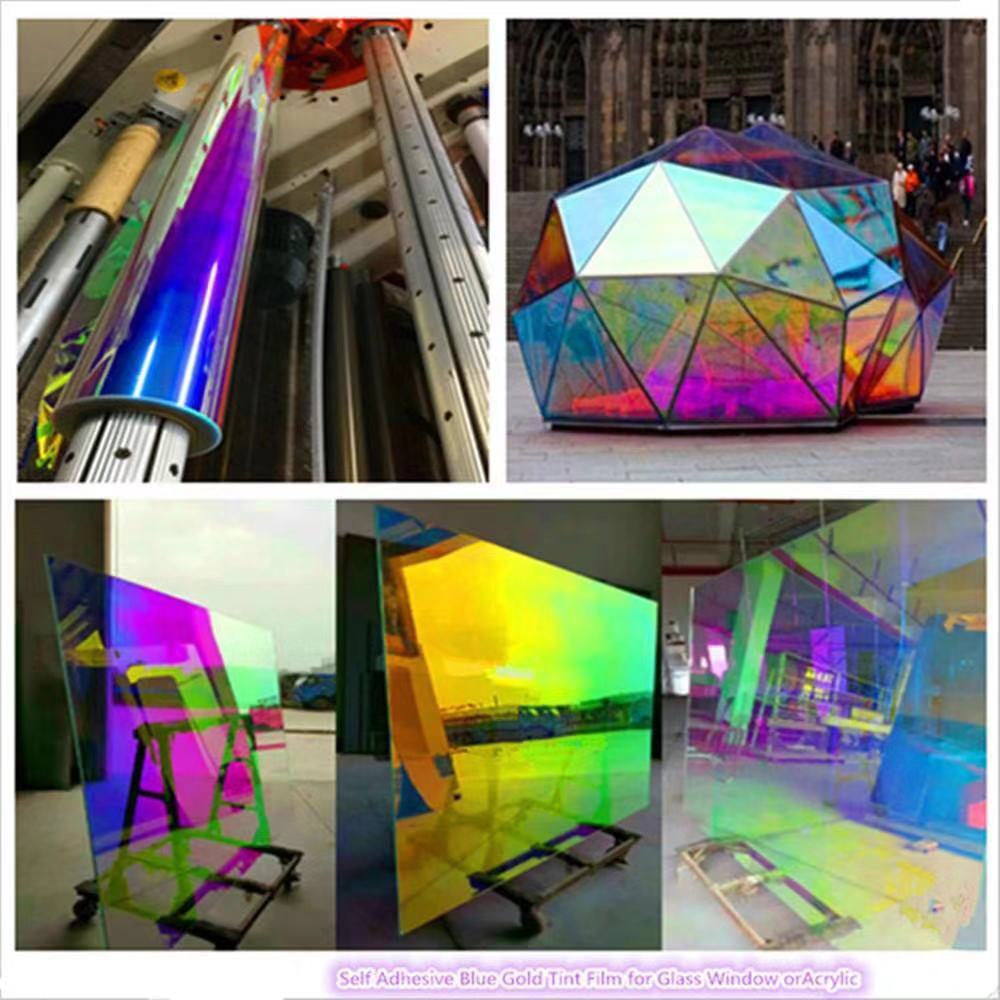 colorful window film