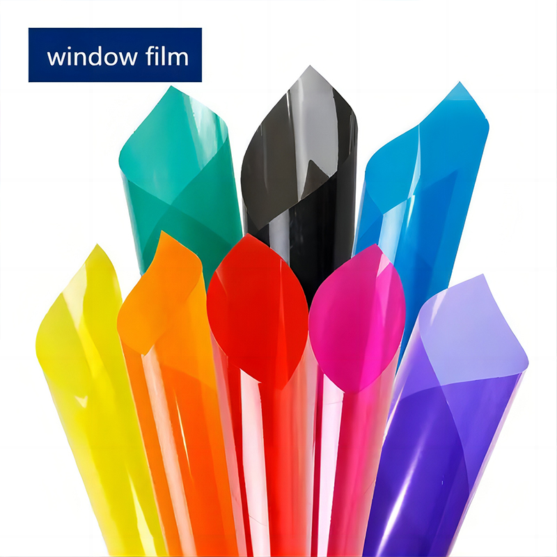 Rainbow Colorful Decorative Privacy Window Film