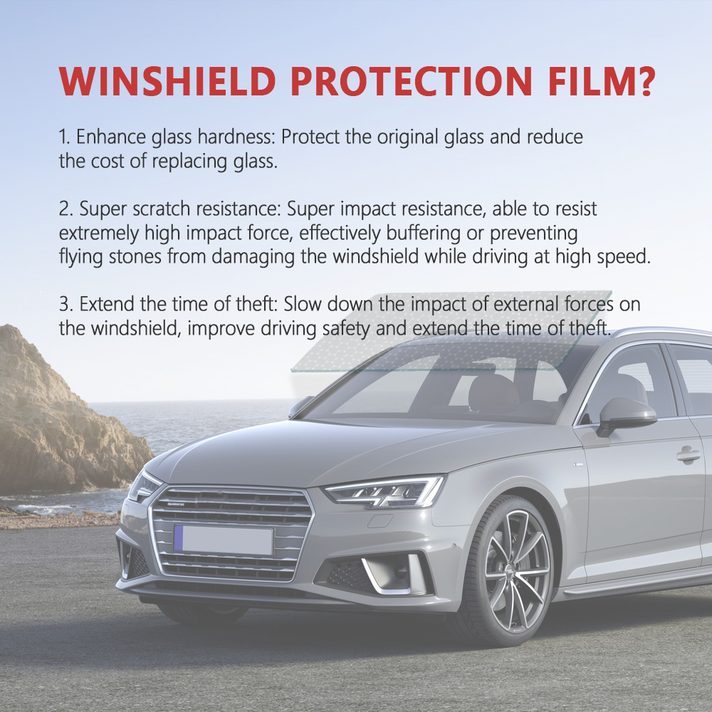 TPU Clear Car Windshield Protection Film