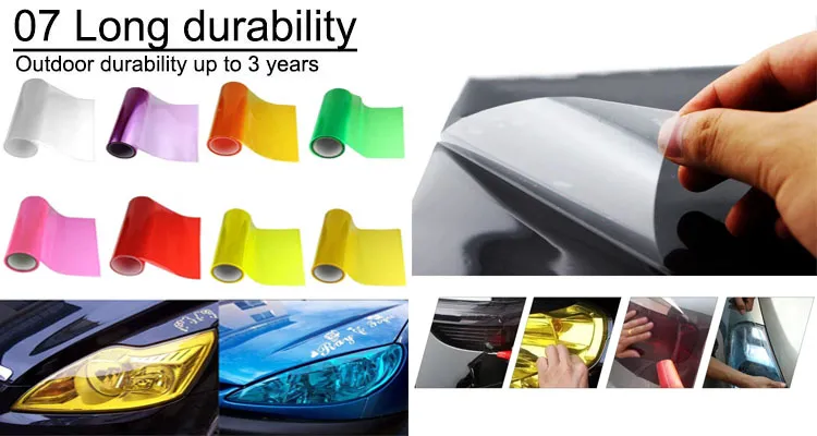 High Quality Super Glossy Car Headlight Protection film