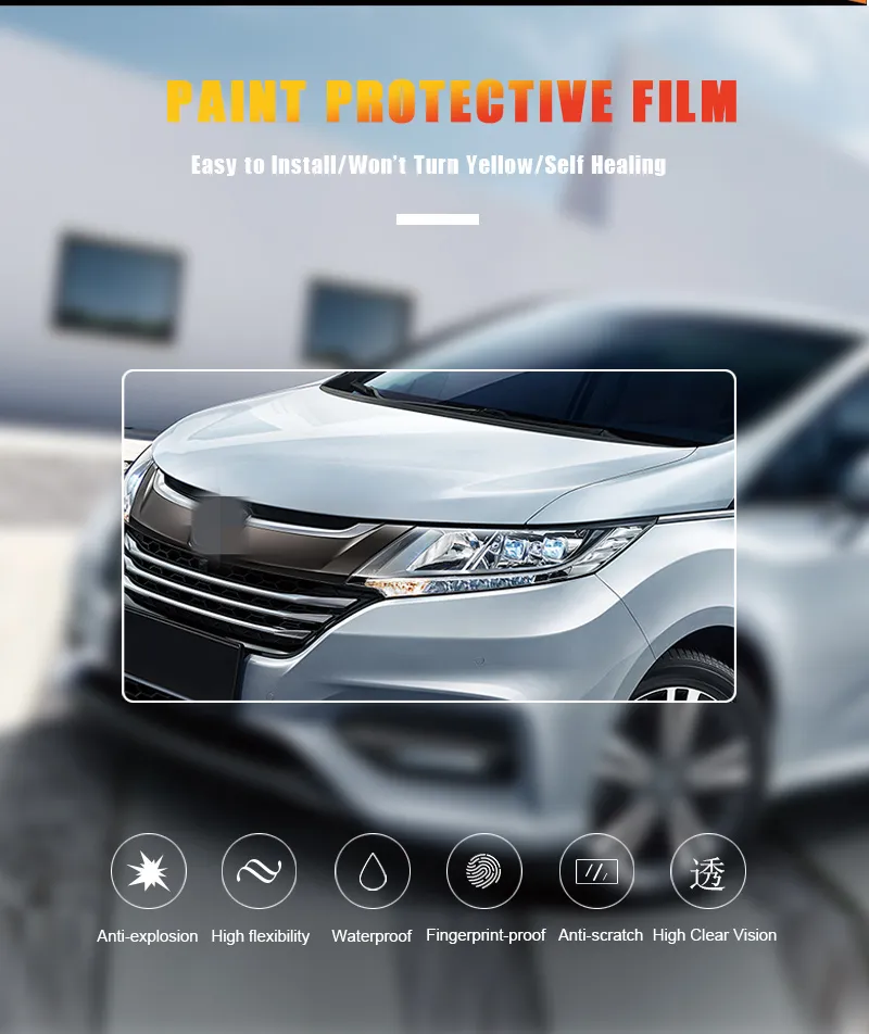 High Quality Super Glossy Car Headlight Protection film