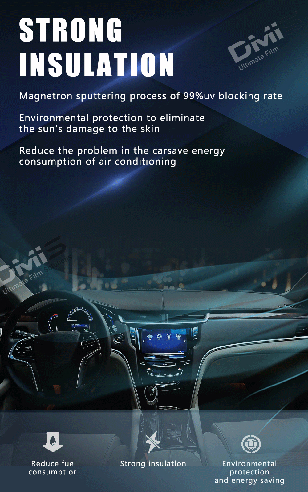 HD ceramic solar window film