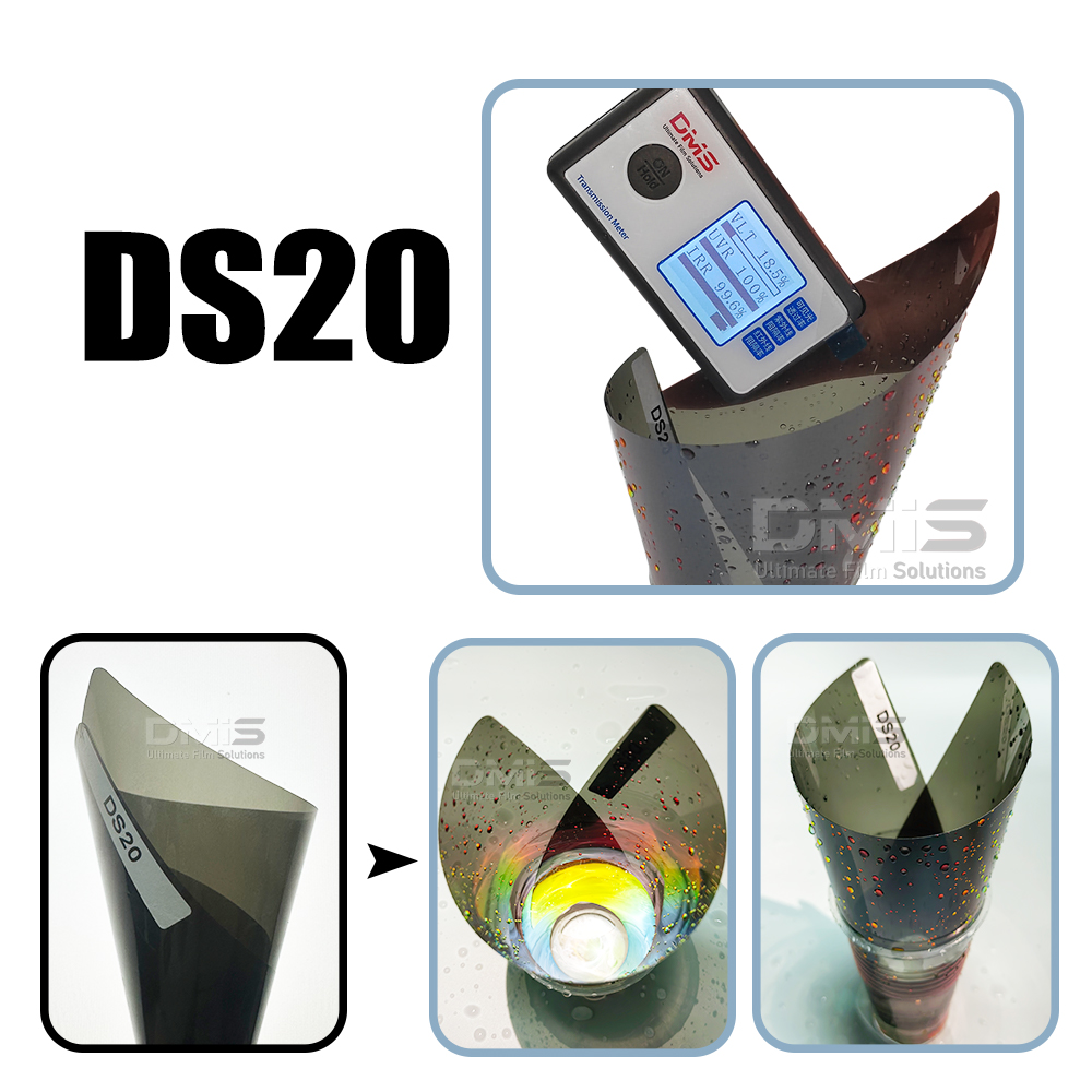 DS20 Water Discoloring hydrochromic tint window film