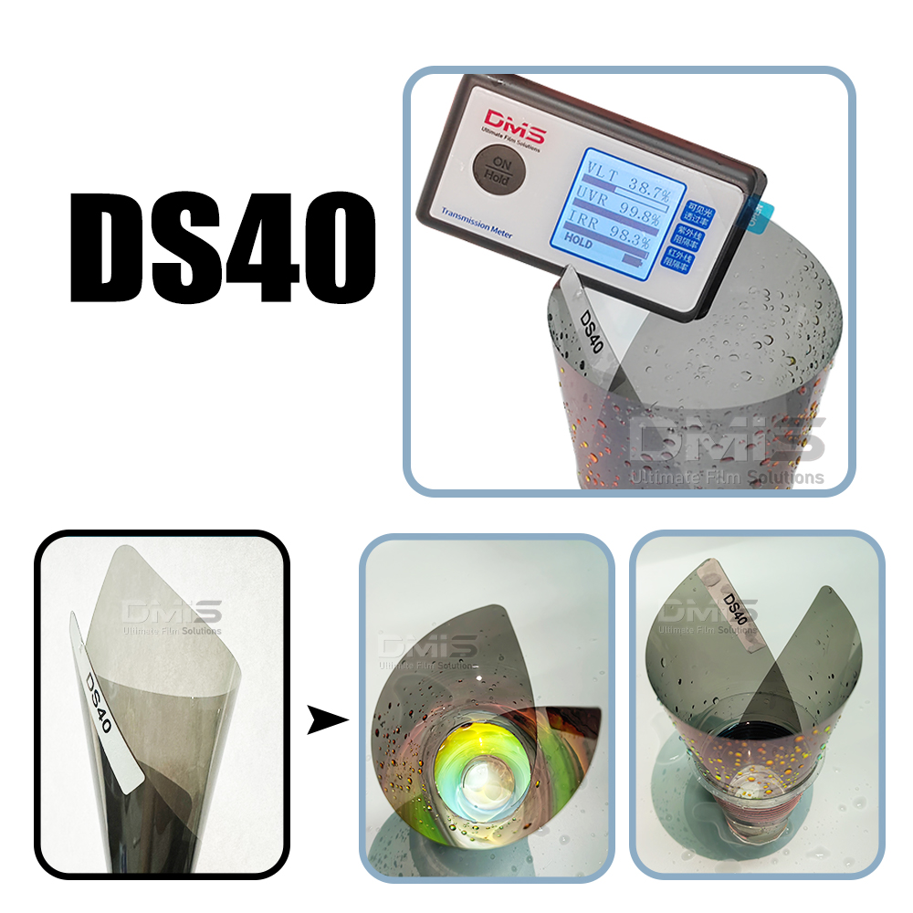 DS40 Water Discolored window film hydrochromic tint with Nano Ceramic