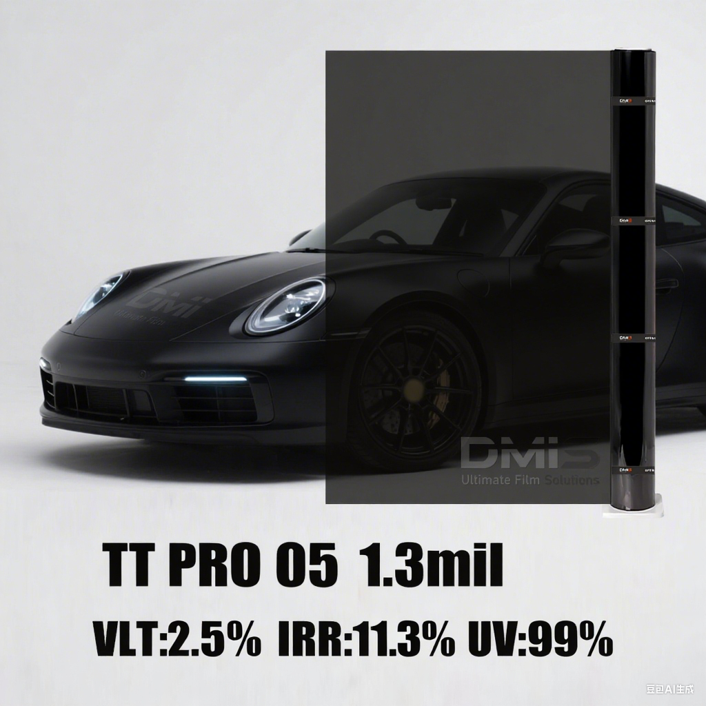 TT Pro Glue Tinting Film TT Pro 05 Anti-Scrach UV99%