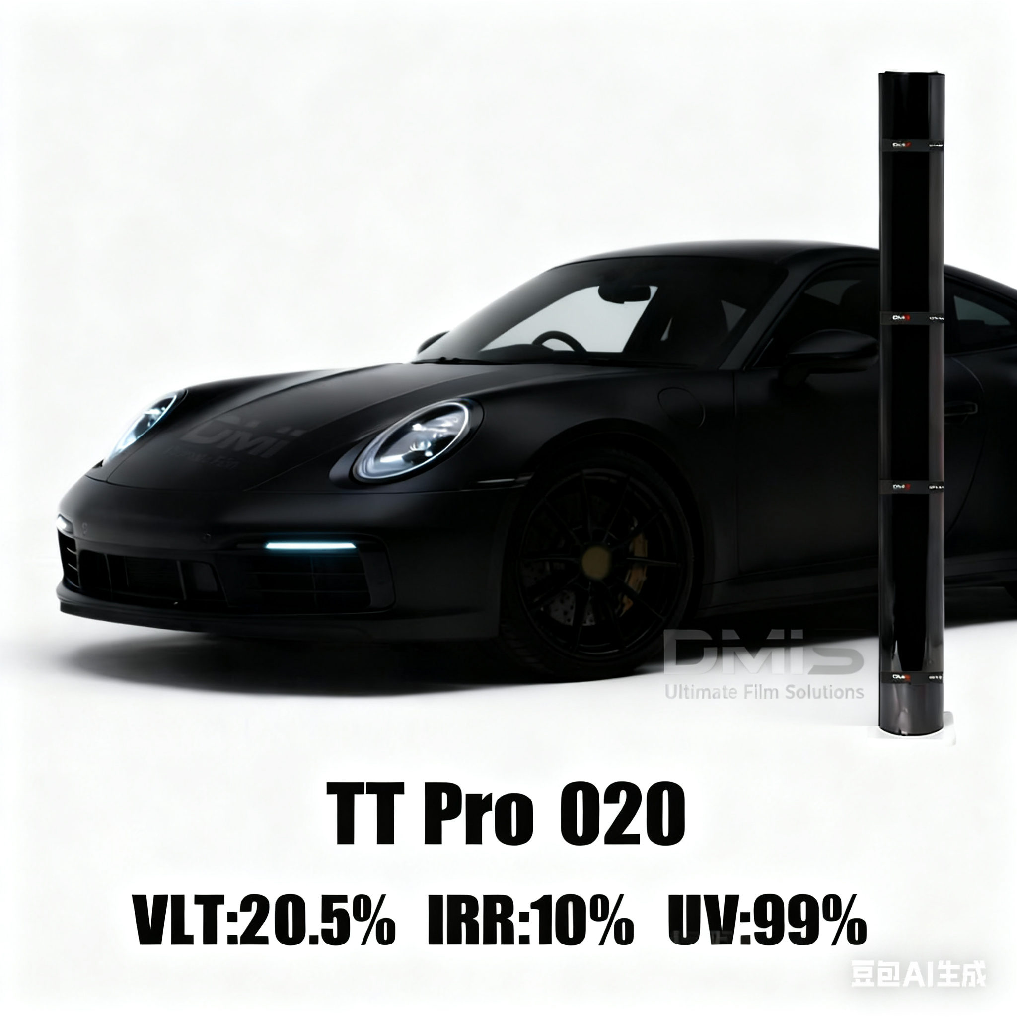 TT Pro Glue Tinting Film TT Pro 20 high clarity UV99%