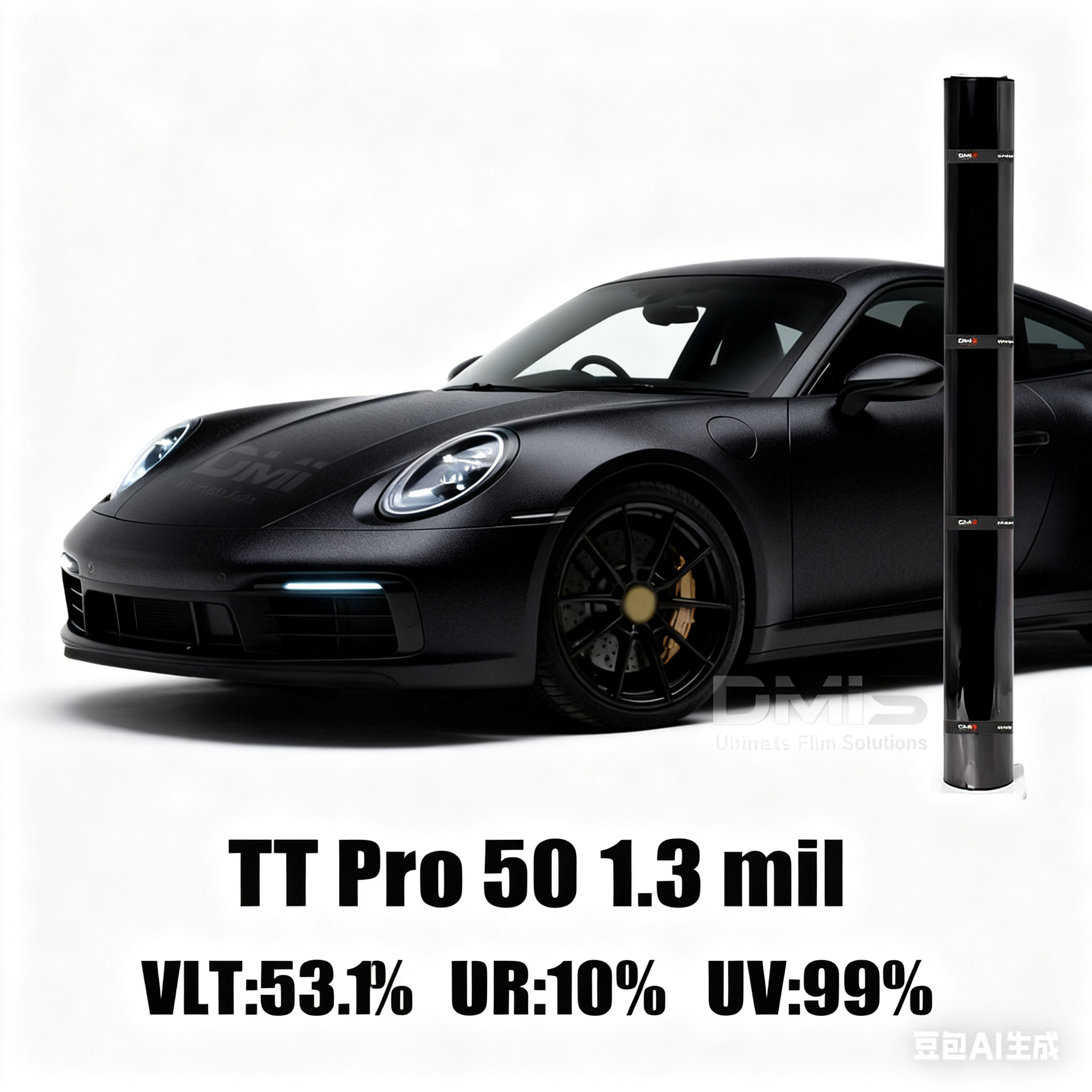 TT Pro Glue Tinting Film TT Pro 50 high clarity UV99%