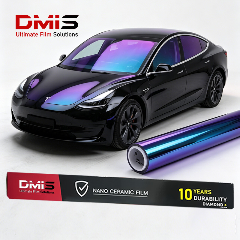 Purple Window Tint Film2