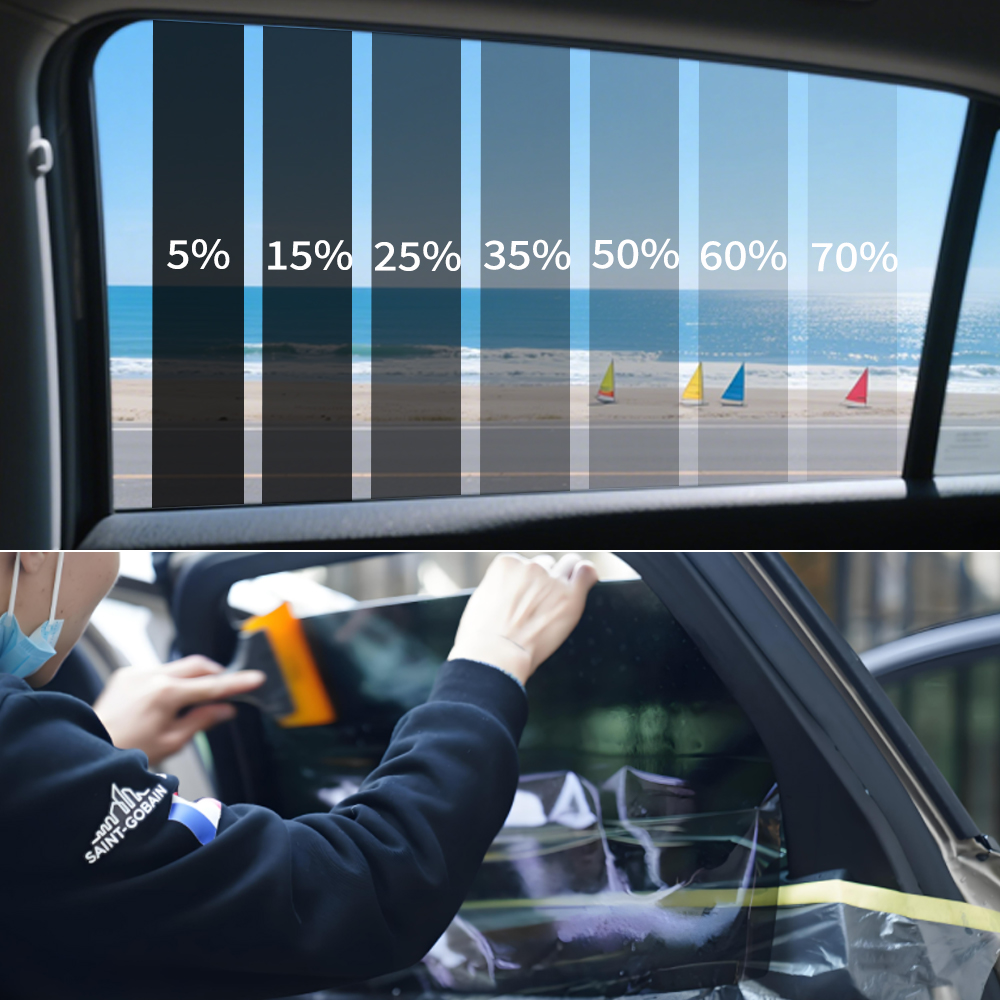 Premium Magnetron Sputtering High Heat Block Car Window Film