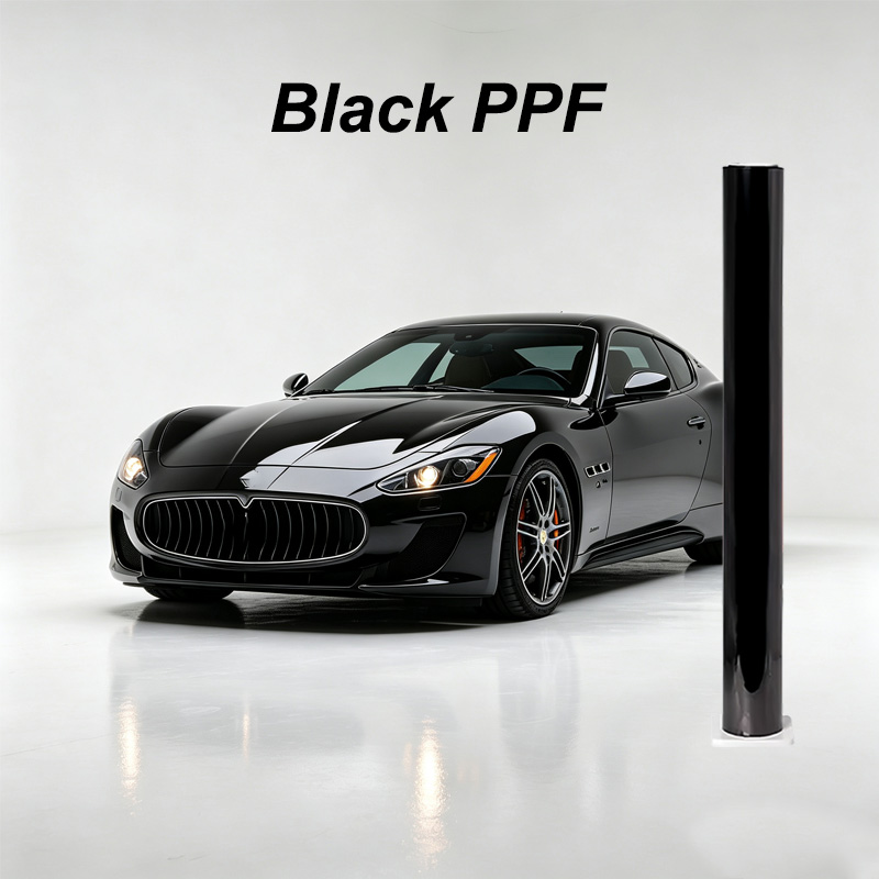 black tpu ppf car paint protection film