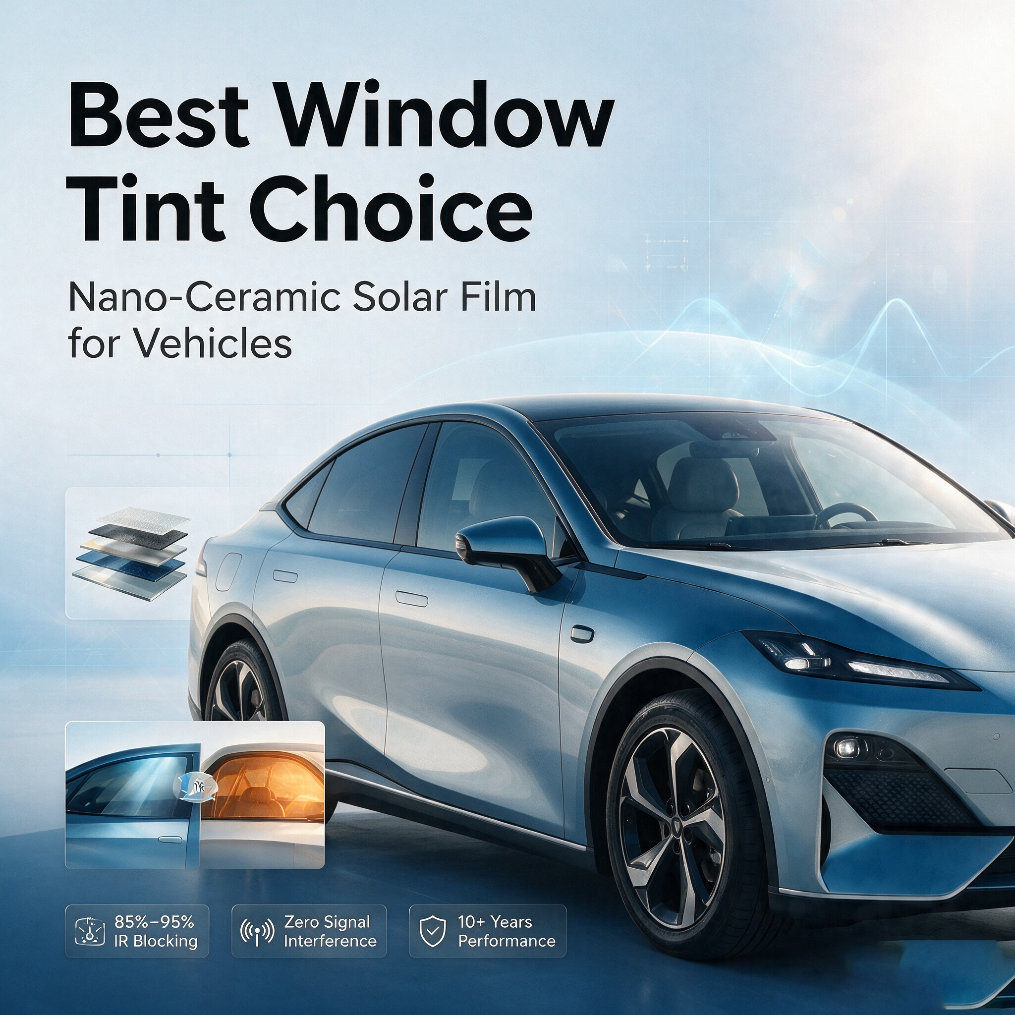 What Kind of Window Tint Delivers the Best Performance for Vehicle Windows?