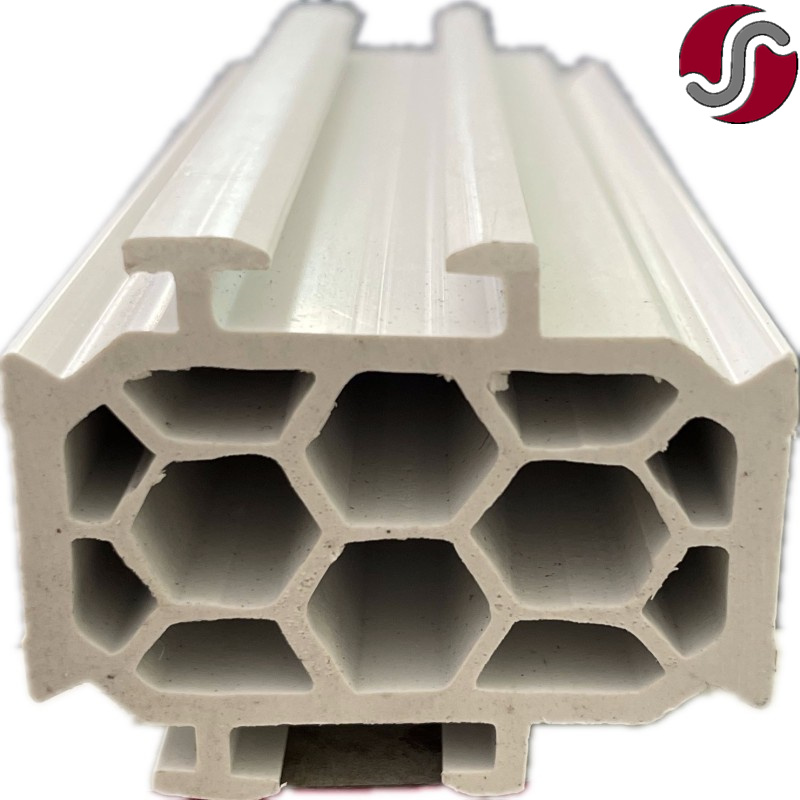 PVC Door Window Profile Casement Plastic Core Frame