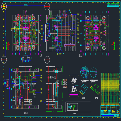 Vent design for POM materials
