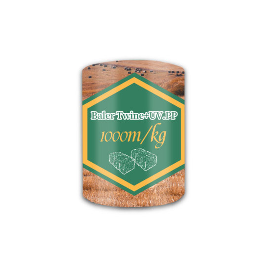 Большой квадратный шпагат Балер TEX1000 шпагат 1000м/Кг ПП белый для урожая сена