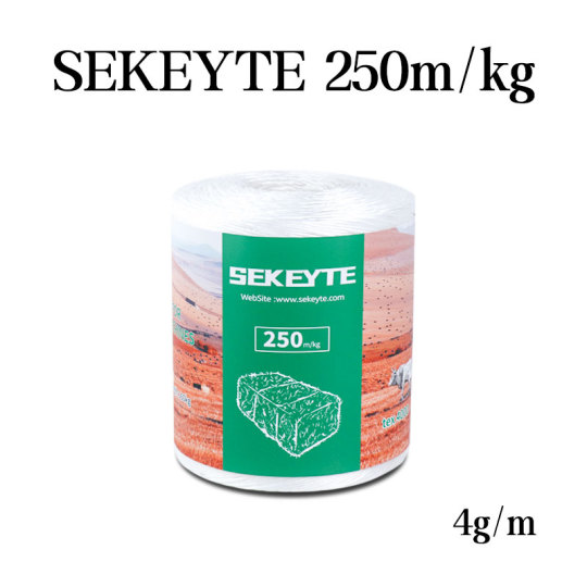 Snur de balotat pătrat mic 250 m/Kg PP rulou de sfoară balot de fân