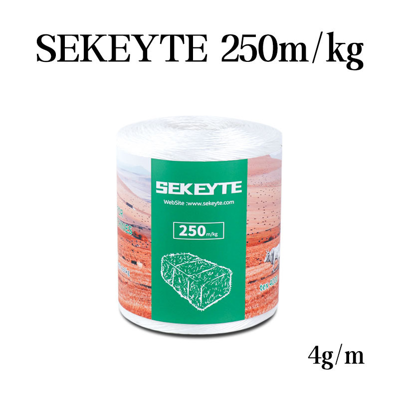 Small Square Baler Twine 250m/Kg PP Twine Roll Hay Bale