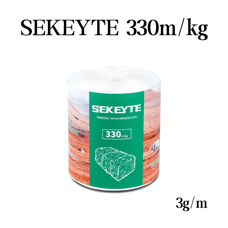 Küçük Kare Balya İpi 330m/Kg PP İp Rulo Saman Balyası