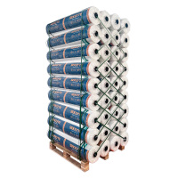 Filet d'emballage de balles de 1,25 m pour presses à balles pour la mise en balles des récoltes