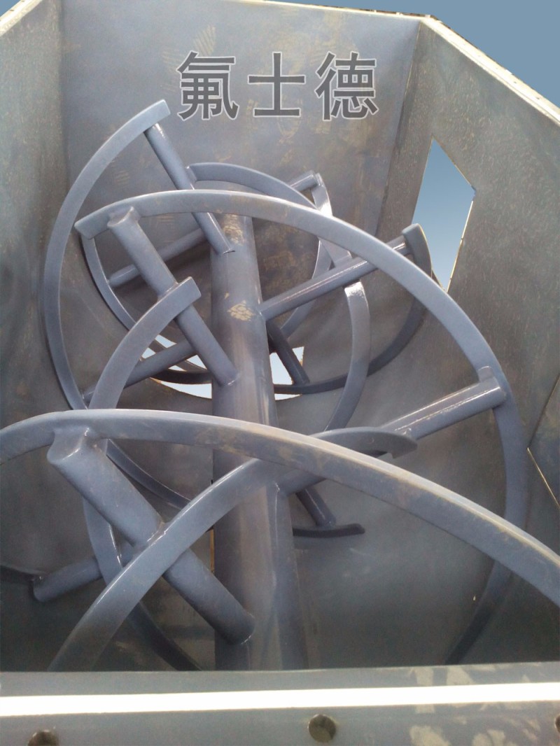 Revestimiento de acero de PTFE con ranura cuadrada