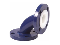 PTFE steel lining 90 degree standard elbow