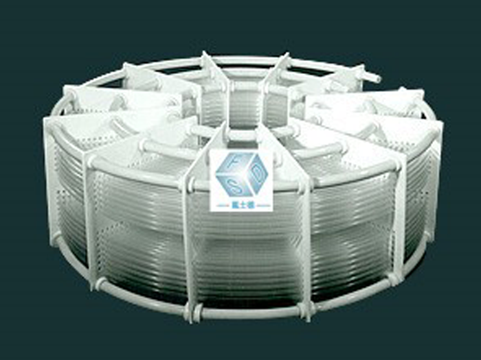 PTFE immersion type lining heat exchanger