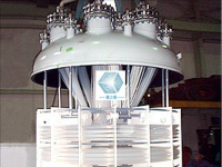 PTFE immersion type lining heat exchanger