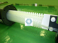 PTFE immersion type lining heat exchanger