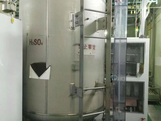 PTFE-voering standaardtank