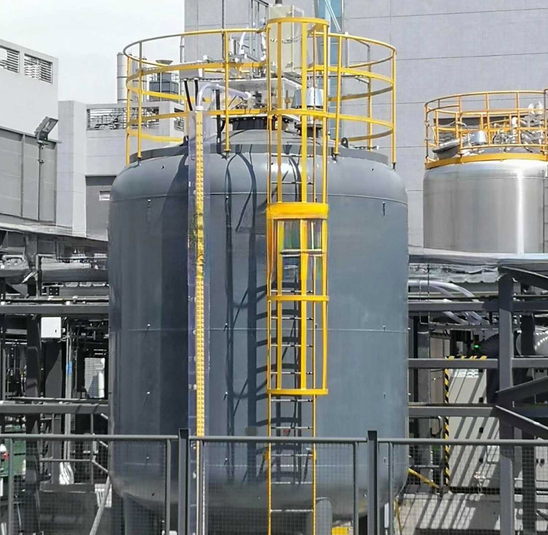 PTFE lining multifunction tank