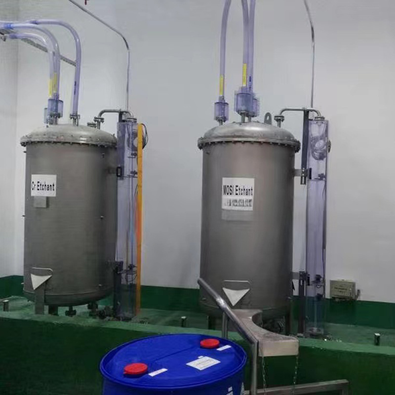 Δεξαμενή βαρέως τύπου με επένδυση PTFE