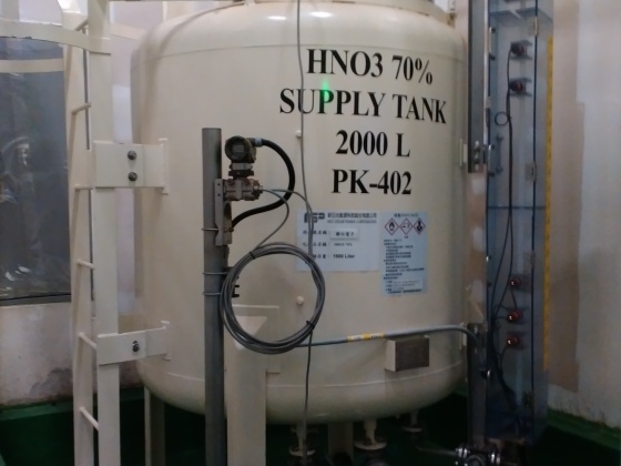 電子グレード貯蔵タンク