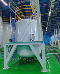 PTFE tight lining high vacuum reactor