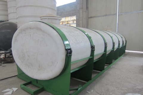 The main materials of plastic storage tanks