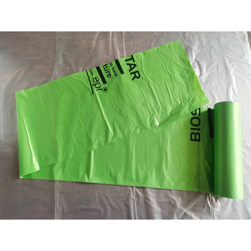 Plastic Garbage Bag With Print On Roll