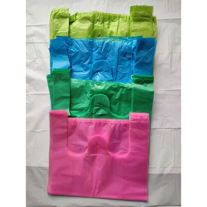 Multi Color Grocery Bag With Handle In Piece