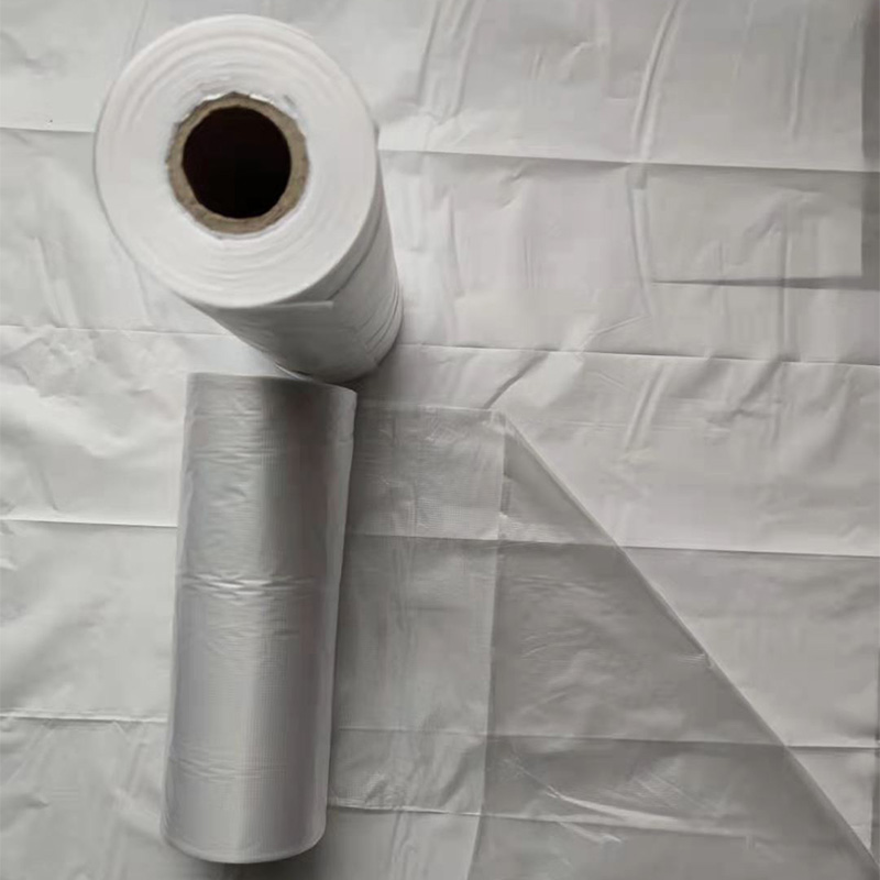 Flat Food Storage Bag On Roll With Paper Core