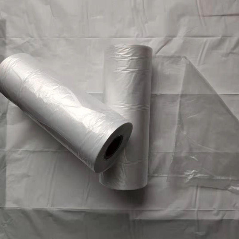 Flat Food Storage Bag On Roll With Paper Core